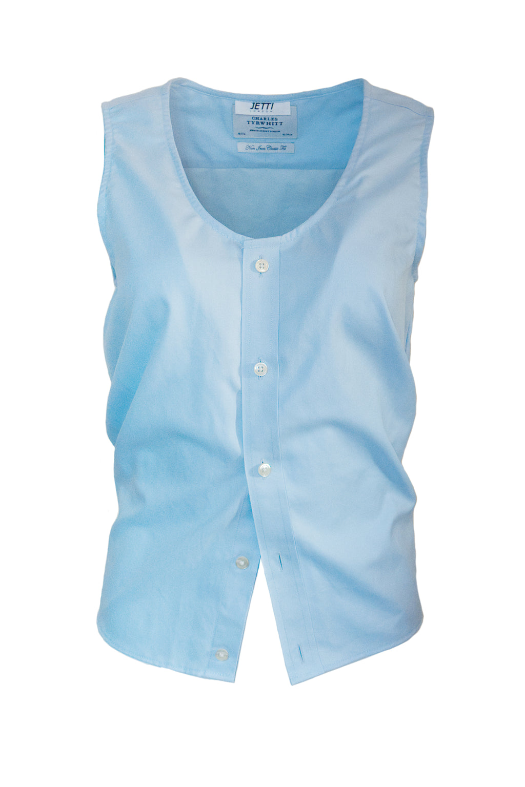 RE:Made Light Blue Cotton Shirt