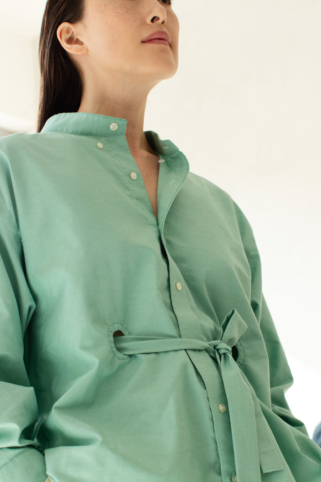 REmade Belted Circle Shirt