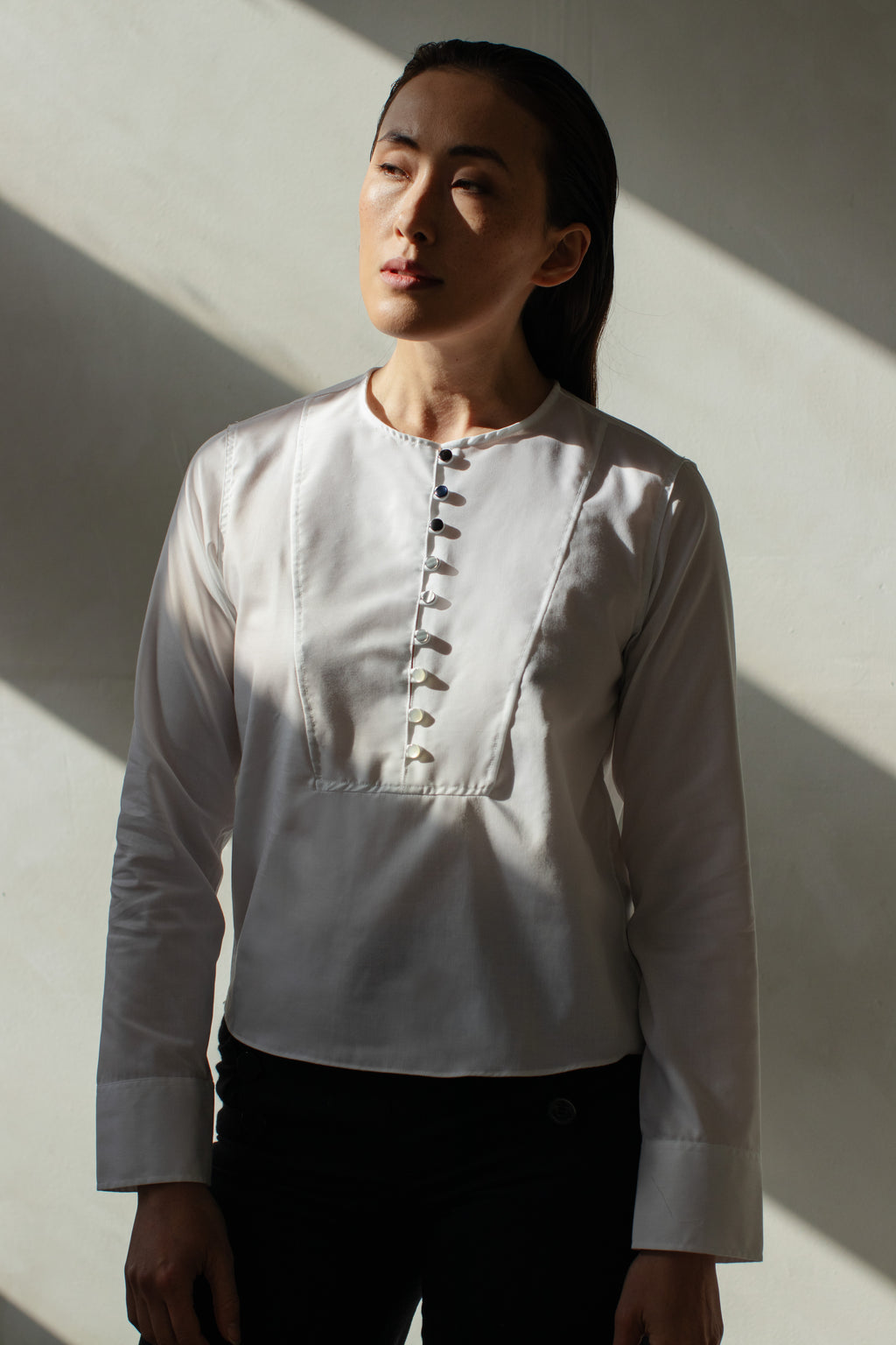 Ombre Tuxedo Shirt