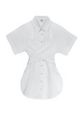Criss Cross Shirt White